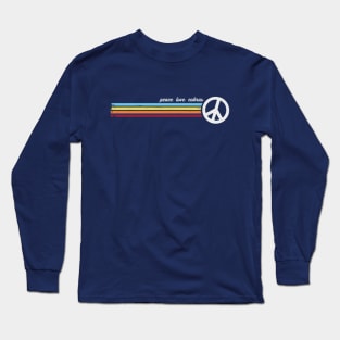 Peace Love Cobras Long Sleeve T-Shirt